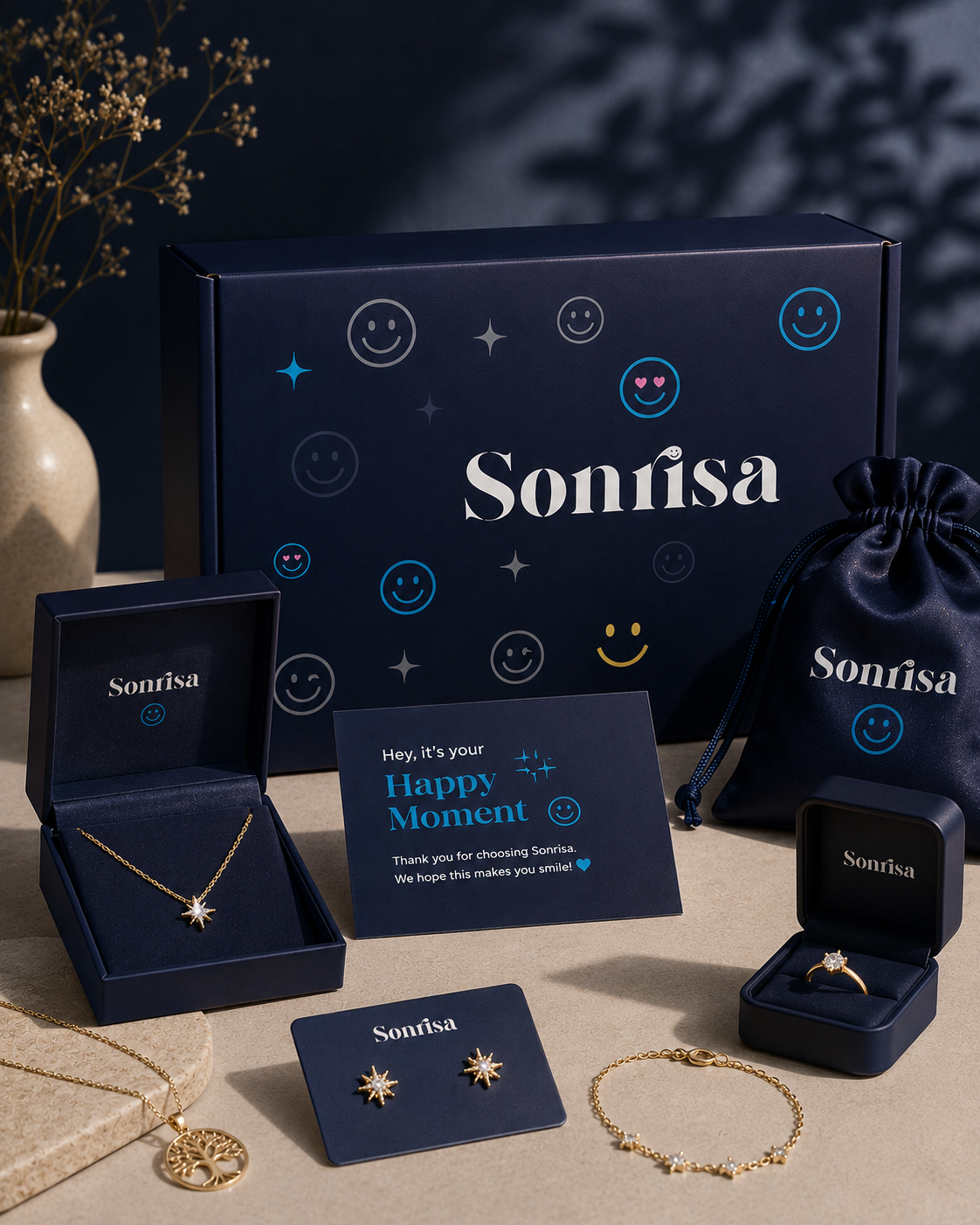 Sonrisa — jewelry packaging